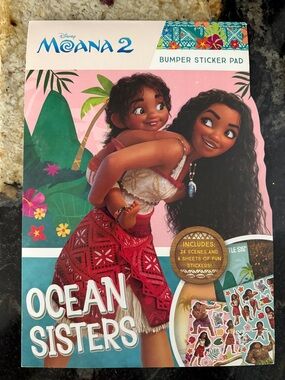 Disney Moana 2 Ocean Sisters Sticker Activity Pad